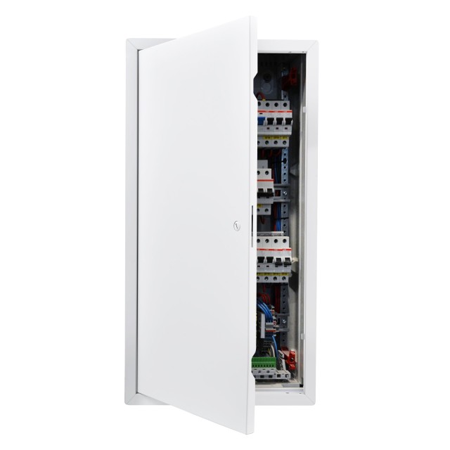 VEVOR Πόρτα Επίσκεψης Γυψοσανίδας 77x39 εκ., Γαλβανισμένος Χάλυβας, Λευκή, Άνοιγμα 37x75 εκ. JSJXMB1429IN7LPR9001V0