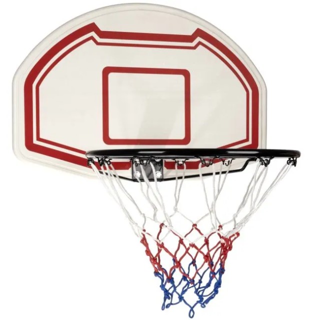 Trizand Μπασκέτα Πόρτας  με Ταμπλό 73 x 49 cm και Στεφάνι 45 cm 24335
