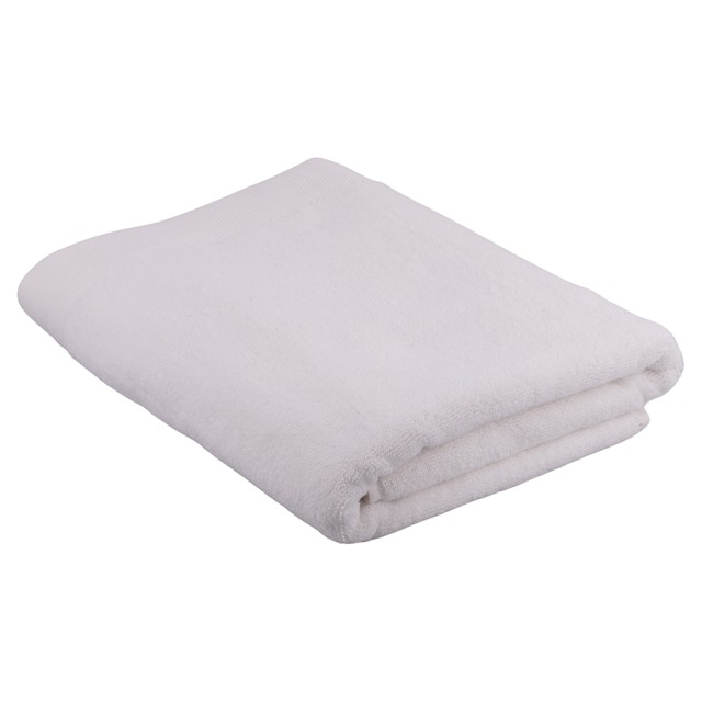 Galileo Πετσέτα από εξαιρετικά απαλό βαμβάκι 80x140 εκ. με γάντζο για κρέμασμα λευκή Sibilla 5916882