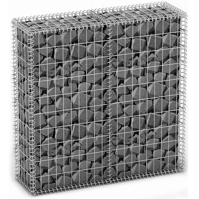 BAKAJI Γαλβανισμένο Χάλυβα Κλουβί 100x20x100 για Κήπο 02001585