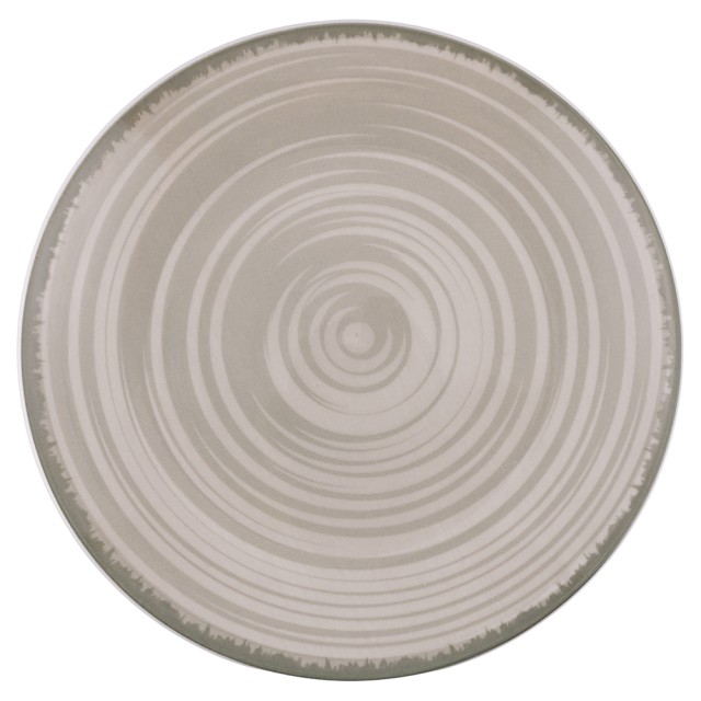 Villa DEste Σετ 6τμχ  Πιάτο φρούτων από πορσελάνη Baita Green 5922834