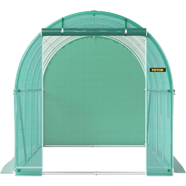 Garden Tunnel Θερμοκηπίου Ατσάλινο Πλαίσιο με 8 Παράθυρα  4,5 x 2 x 2 m VEVOR YDSDWSL1577FTL1FIV0
