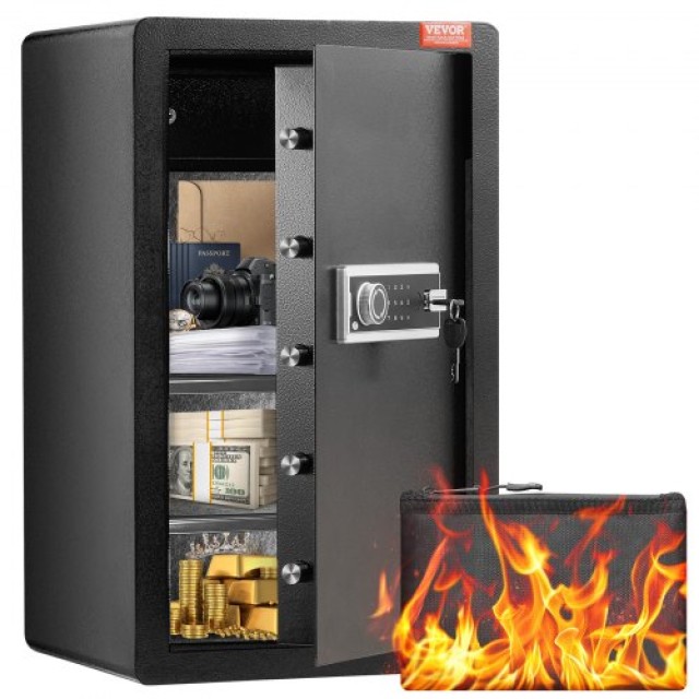Χρηματοκιβώτιο VEVOR 4.0 cu.ft με Κλειδαριά & Κωδικό Μαύρο  DMBXXLS452CUYI3X5V9
