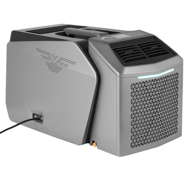 VEVOR Φορητό Κλιματιστικό Camping 4850 BTU, Διπλού Σωλήνα, με Τηλεχειριστήριο, για Σκηνή & RV, Σκούρο Γκρι BXSLYKDDDYBHB1J9X001V2