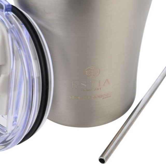 ESTIA Θερμική Κούπα Καφέ 350ml Save the Aegean Σχέδιο Ροής 01-31855