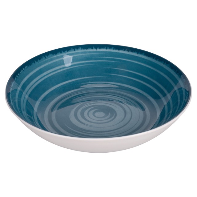 Villa DEste  Σετ 6τμχ Ρηχό πιάτο πορσελάνης 20 εκ Baita Acqua 5922977