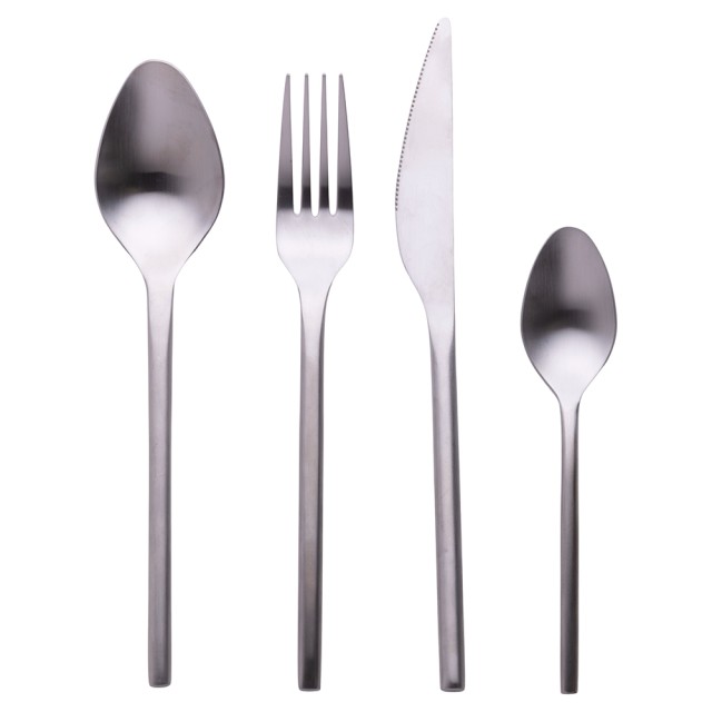 Villa DEste  Σετ 24 μαχαιροπήρουνα από ανοξείδωτο ατσάλι 180 ασημί σατινέ Gallery 5921068