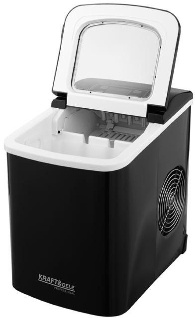 Kraft&Dele Αυτόματη Παγομηχανή 110W Χωρητικότητας 2lt για Παραγωγή 12kg/24h KD-4123
