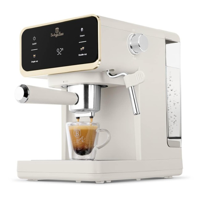 Berlinger Haus Μηχανή Espresso 3 σε 1με Αφρόγαλα & Οθόνη Αφής 20bar για Αλεσμένο Καφέ, Κάψουλες & ESE Pods BH-9847
