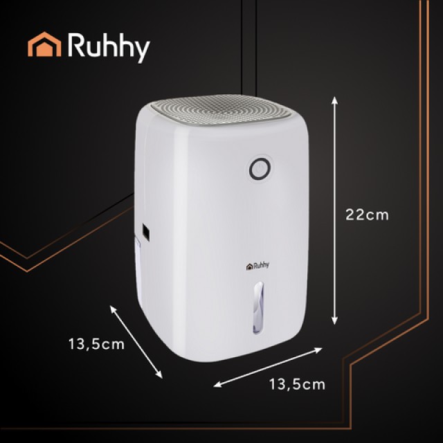 Ruhhy Αφυγραντήρας Αέρα 330 ml ανα 24 ώρες 22 x 13.5 x 13.5 cm 26829