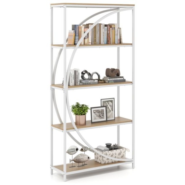 Costway Βιβλιοθήκη 86x30x175 cm JV12895NA