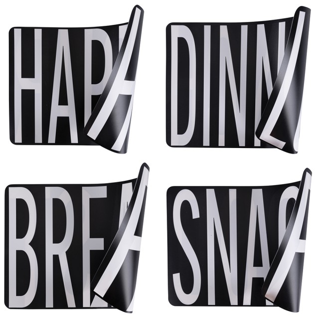 Villa DEste  Σετ 6 τμχ Διπλής όψης τραπεζομάντηλο Bigismore 5918508