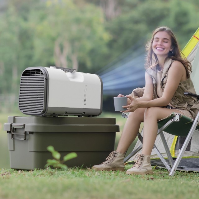 VEVOR Φορητό Κλιματιστικό Camping 3000 BTU για Σκηνή/Τροχόσπιτο BXSLYKDJRDC2YAB5J001V2