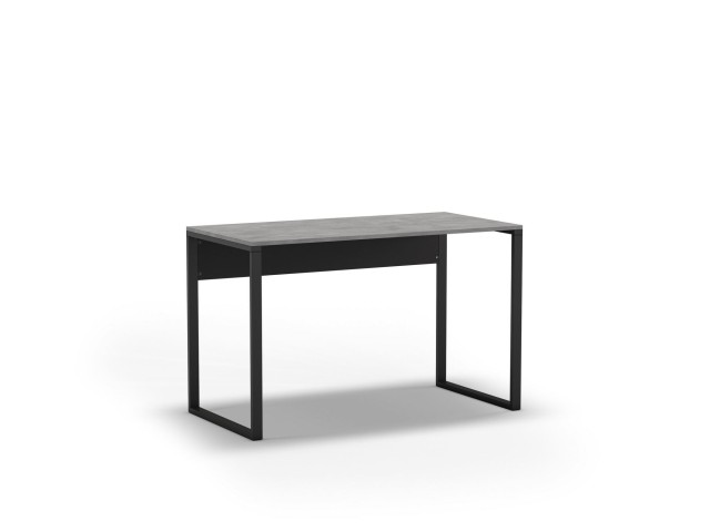 Γραφείο Μελέτης Ρετρό Γκρι-Μαύρο 100x60x75 cm 855DTE3869