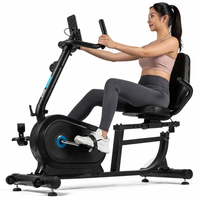 BAKAJI Μαγνητικό Στατικό Ποδήλατο Γυμναστικής με Ρυθμιζόμενο Κάθισμα για το Σπίτι 02002132