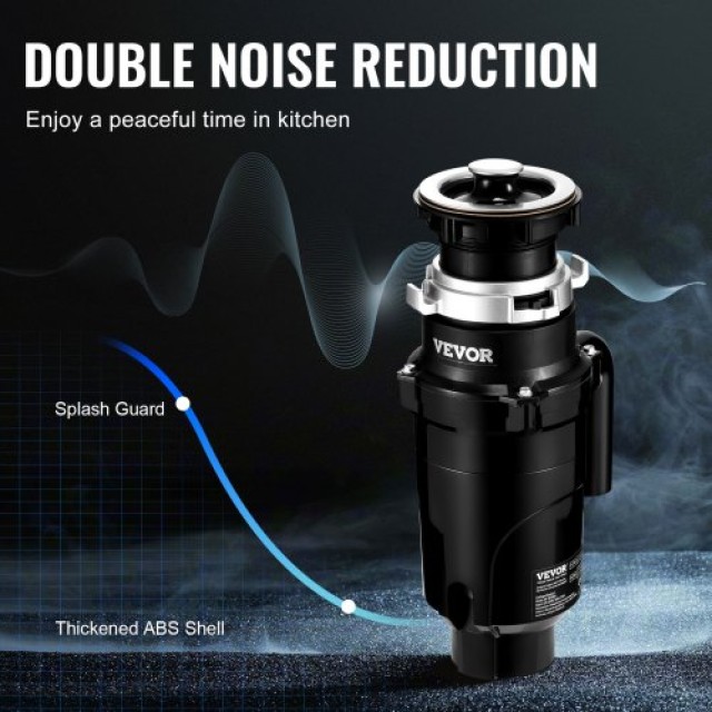 VEVOR  Απορριμματοφάγος 1/2 HP 3820 RPM EZ Connect  GDLJCLQ12HPZ5NZBIV2