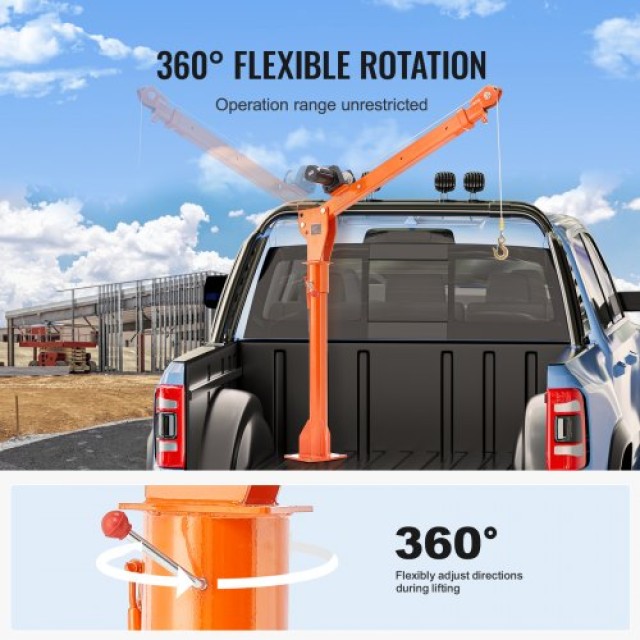 VEVOR  Ηλεκτρικός Γερανός Ανυψωτικός για Pickup 1100 lbs με Περιστροφή 360° DDJPCZDJDDJP4OMHJV9