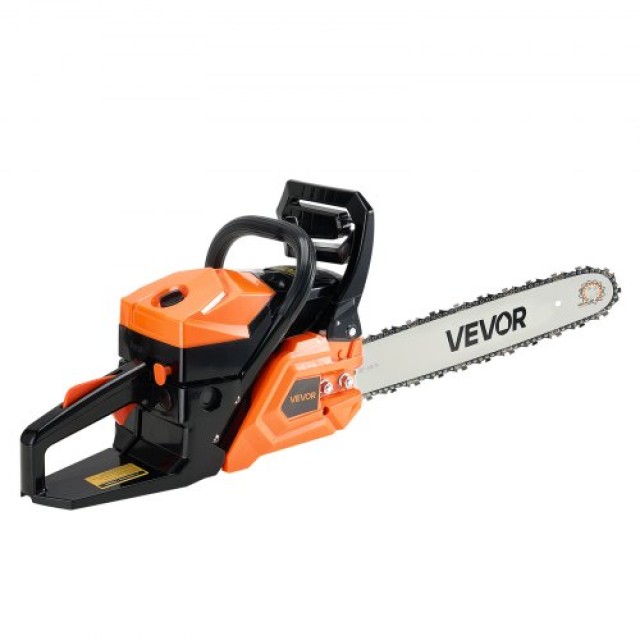 VEVOR Αλυσοπρίονο Βενζίνης 62cc 3.6 HP 20 ιντσών για Κοπή Ξύλου RQLJ20YCECC6X42C2001V0