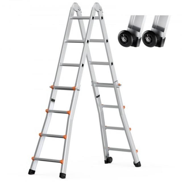 VEVOR Σκάλα Τηλεσκοπική Πολυλειτουργική 13 FT DGNAZXYST40MJ7HIQV0