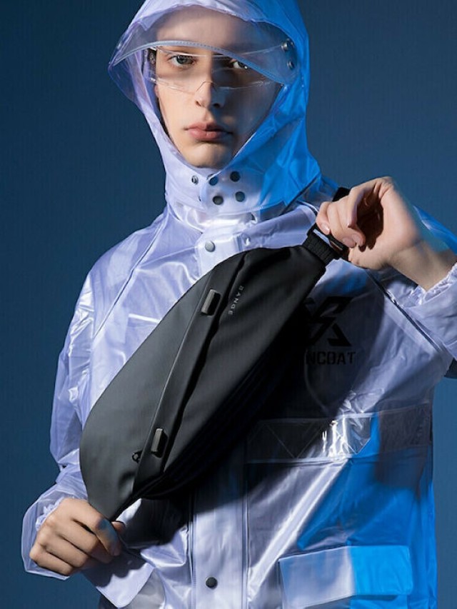 BANGE Τσαντάκι Μέσης Μαύρο 7295-Black