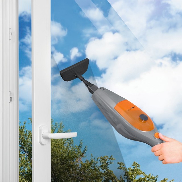 Ατμοκαθαριστής Δαπέδου 1500W – Ανθρακί/Πορτοκαλί DR3539 Clatronic