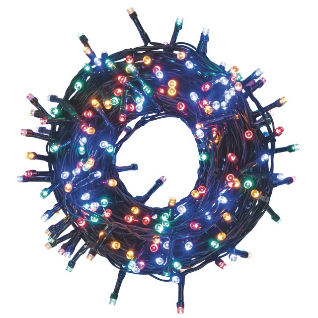 Kooper Filo 300 LED πολυχρωμο 9 μ για εξωτερική χρήση 8 λειτουργίες φωτισμού Santas House by Kooper 5921229