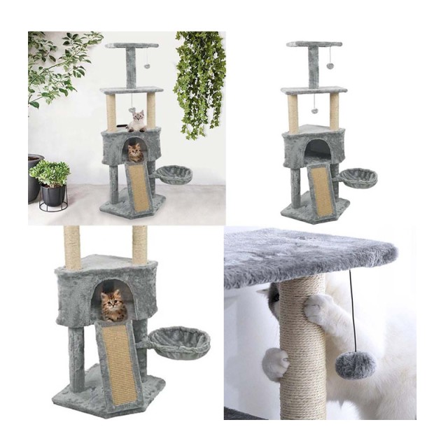 Δέντρο Γάτας - Ονυχοδρόμιο 80 x 54 x 125 cm Hoppline HOP1001218