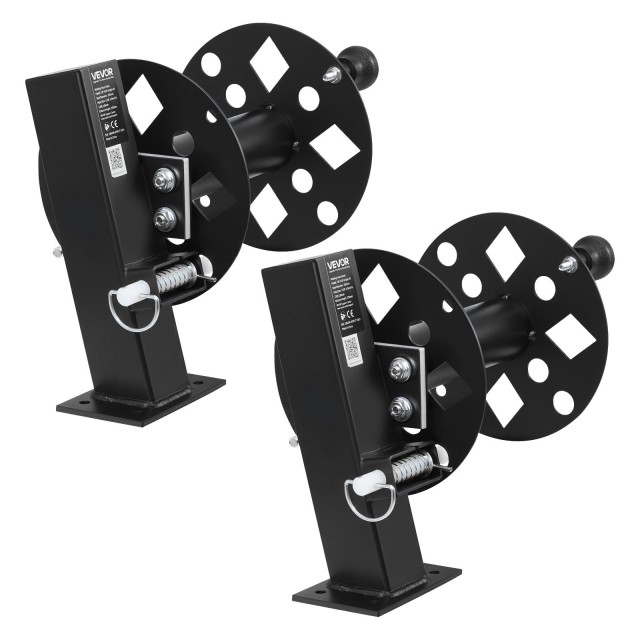 VEVOR Σετ 2 Βαρέως Τύπου Ανέμες Καλωδίων Συγκόλλησης για Καλώδια 45,7 m (50 mm²) και 38 m (70 mm²), Ατσάλινη Κατασκευή με Ηλεκτροστατική Βαφή και Πείρο Ασφάλισης HJDLJPZXDHJJAM484001V0