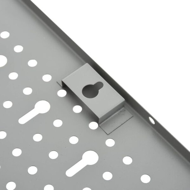 vidaXL Πλάτες Εργαλείων Τοίχου Διάτρητες 4 τεμ. 40 x 58 εκ. Ατσάλινες 145350