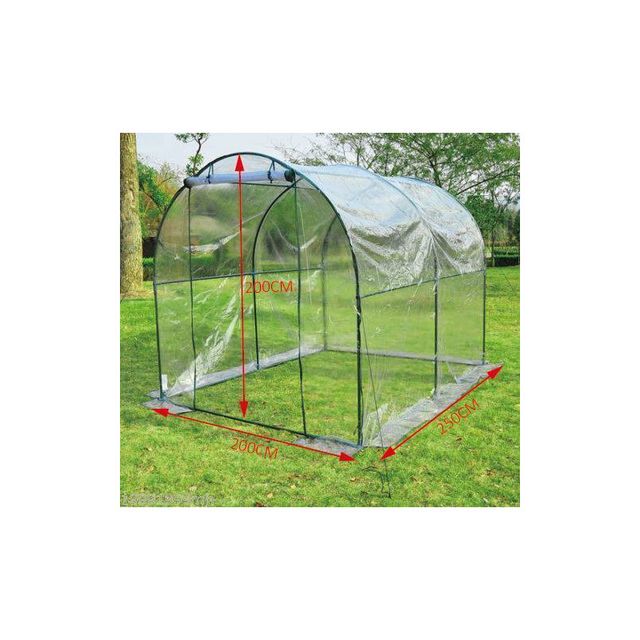 Διάφανο Θερμοκήπιο 250 x 200 x 200 cm Outsunny 01-0467
