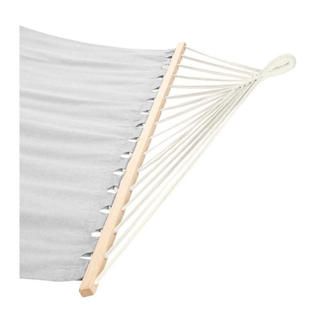 Διπλή Αιώρα 345 x 150 cm Χρώματος Γκρι Bakaji 02814200