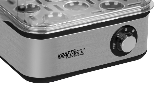 Kraft&Dele Ηλεκτρικός Βραστήρας Αυγών 350W, για 7 Αυγά KD-4118
