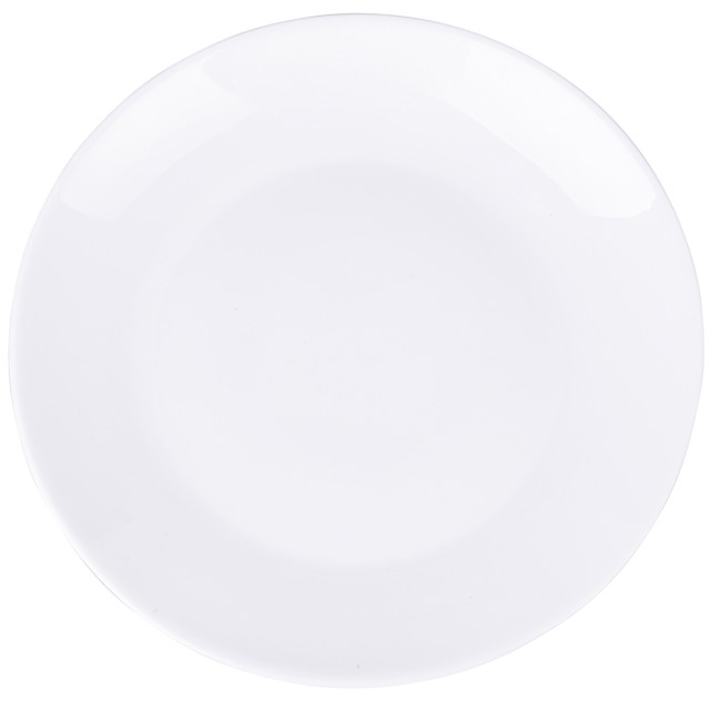 Galileo  Σετ 6 τμχ Πιάτο φρούτων από οπαλίνα γυαλί 19 λευκό Sibilla 5920204