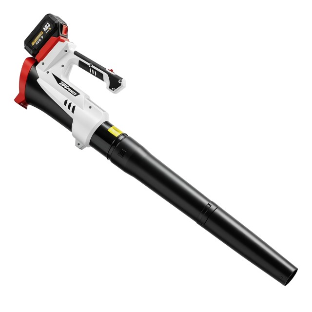 Outsunny Ασύρματο Φυσητήρι Φύλλων 18V με Μπαταρία 4000mAh και Φορτιστή, Ελαφρύ, με 6 Επίπεδα Ταχύτητας 84H-736V90WT