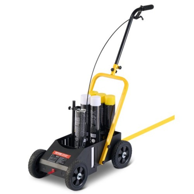 VEVOR Μηχανή Σήμανσης Γραμμών 24 x 13 x 35.4 in Μαύρη STHXJPQS4LKCH9TU7V0
