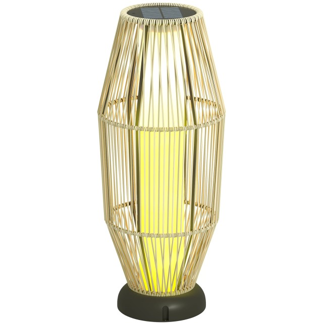 Outsunny Λάμπα Κήπου LED, Ø26x72 εκ., Γκρι B30-065V00GY