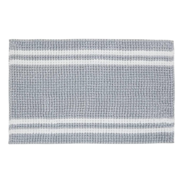 5FIVE Simply smart Γκρι Αντιολισθητικό Χαλάκι Μπάνιου 80x50εκ 211426B
