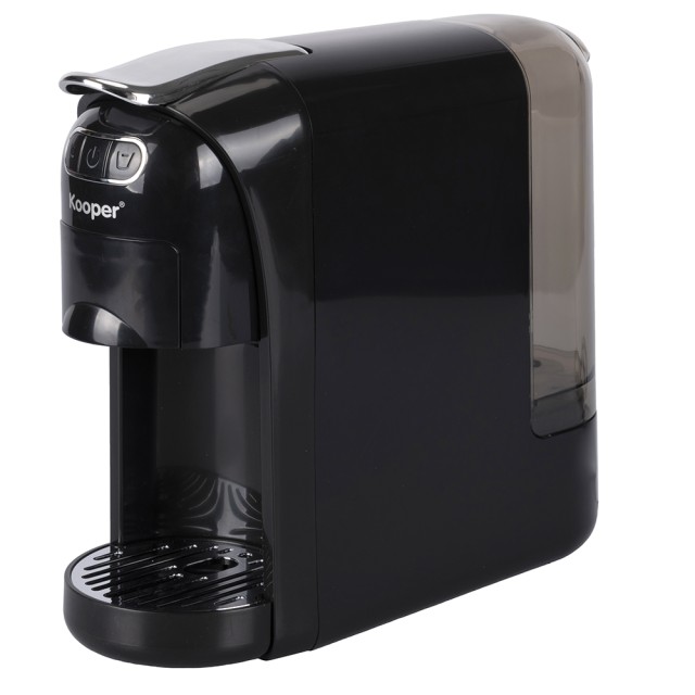 Kooper Καφετιέρα Espresso 3 σε 1 για κάψουλες, ταμπλέτες και αλεσμένο καφέ 1400 W μαύρο Caffea Kooper 5920935