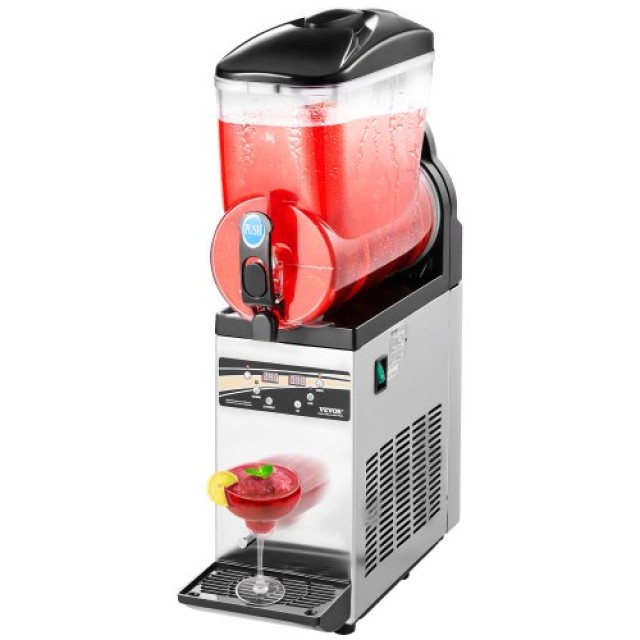 VEVOR Εμπορική Μηχανή Σλάσι 15L για Παγωμένα Ποτά CGXXRJX115LDWAYUYV2
