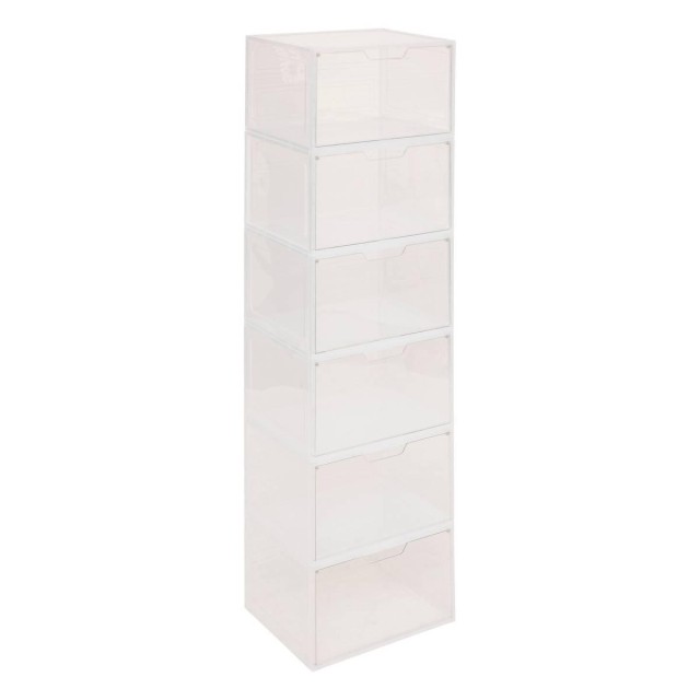 5FIVE Simply smart Διαφανές Οργανωτής για Έξι Ζεύγη 33 x 27 x 21.5 cm 209392