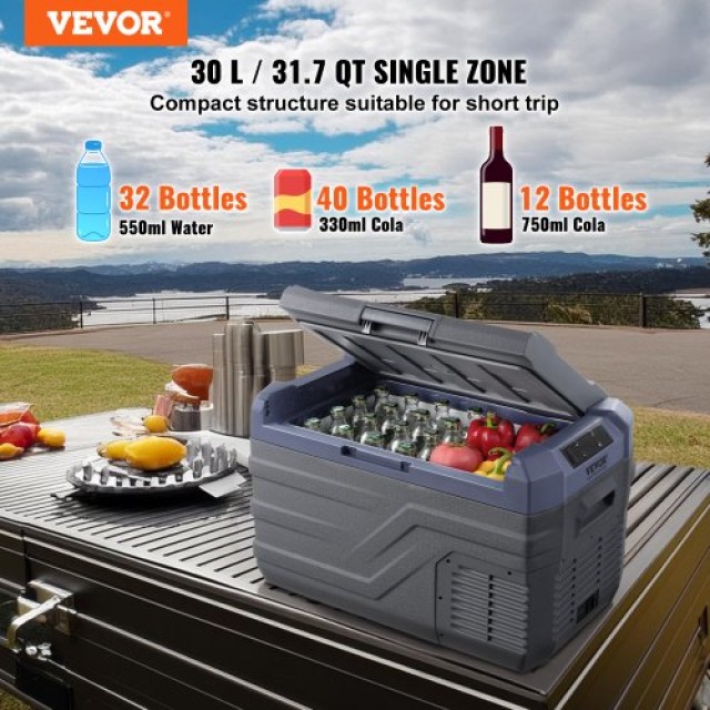 Φορητό Ψυγείο Καταψύκτης VEVOR 30L για Αυτοκίνητο/Σπίτι WLCZBXX30LDQ654QSV2