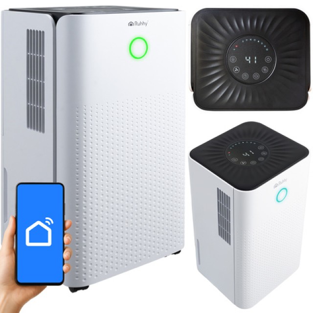 Ruhhy Αφυγραντήρας με Wi-Fi Έλεγχο, 12L ανα 24ώρες 26497