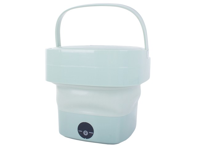 Φορητό Αναδιπλούμενο Πλυντήριο Ρούχων Ταξιδιού 40W 24,5 x 26,5 x 26,5 cm Γαλάζιο 5907451336649 Verk Group