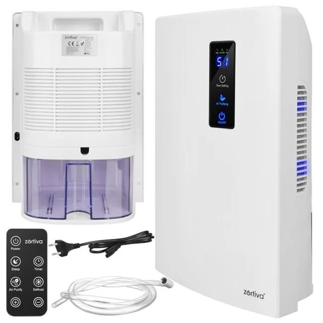 Zortiva Αφυγραντήρας Αέρα 2 σε 1 με UV/TiO2 90W για έως 30 m² 28266