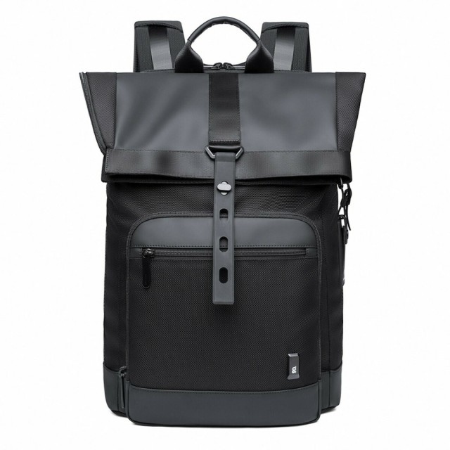 BANGE Αδιάβροχη Τσάντα Πλάτης Laptop 15.6 Μαύρη G66-Black