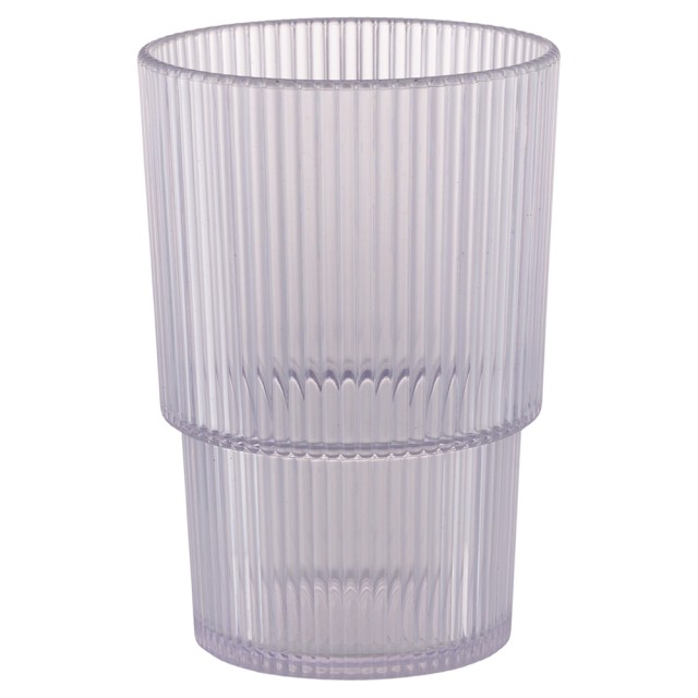 Villa DEste  Σετ 12 τμχ Ποτήρι ποτού 420 ml διάφανο από πλαστικό PS Moon Crystal Unico 5924997