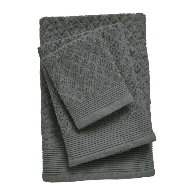 DAS HOME Σετ Πετσέτες 3 Τεμαχίων Best 0688 Γραφίτης 530708180688