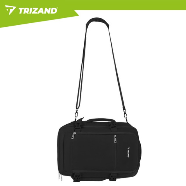 Trizand Ταξιδιωτικό Σακίδιο Πλάτης / Τσάντα Χειρός 2 σε 1 20L 40 x 25 x 20 cm Μαύρο 27657