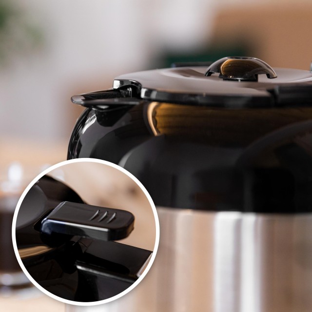 CECOTEC Καφετιέρα Φίλτρου Coffee 66 Drop & Thermo Time, Ανοξείδωτη, Χωρητικότητα έως 10 Φλιτζάνια CEC-00274
