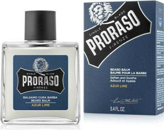 Proraso Balm Περιποίησης για Γένια Azur Lime 100ml 8004395007318